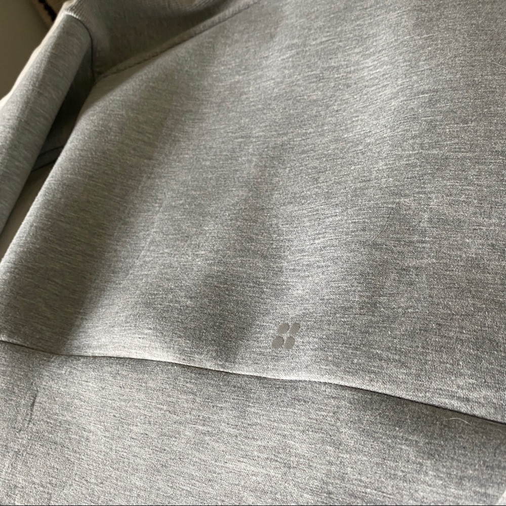 Sweaty Betty Grey Zipper Hoodie Size Small - Picture 14 of 15